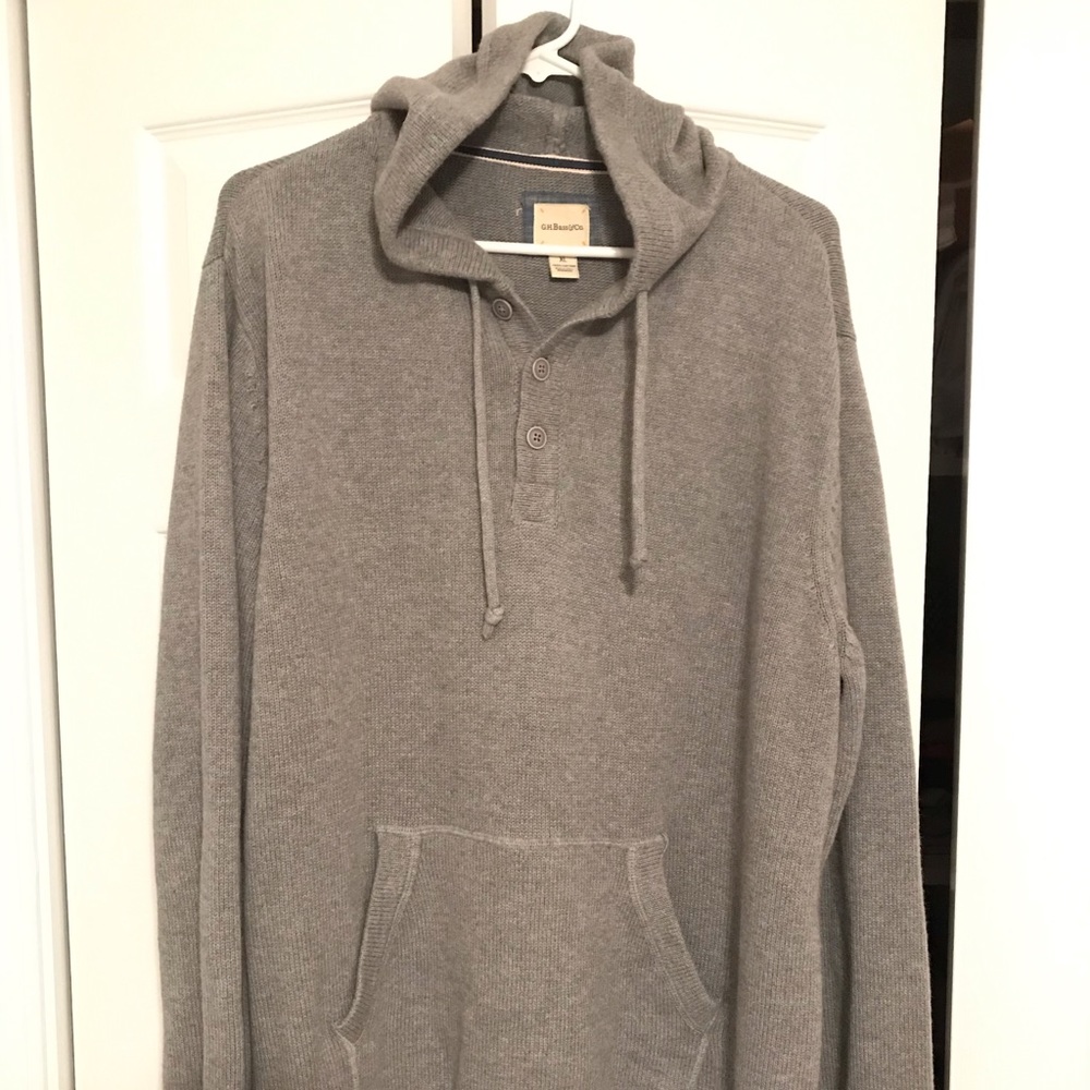 Preowned Grey hooded sweatshirt